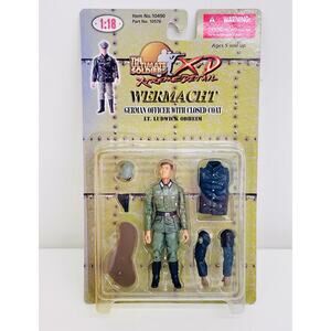 Ultimate Soldier 1:18 Lt Ludwick Odheim Wermacht German Officer With Closed Coat